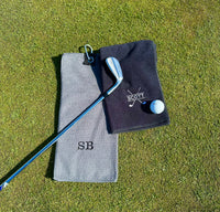 Personalised Microfibre Golf Towel - Choice of Colours