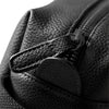 Personalised Wash Bag - Black Vegan Leather