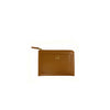 Personalised Tan Monogrammed Saffiano Leather Coin Purse