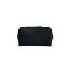 Personalised Cosmetic Bag - Black Saffiano Leather