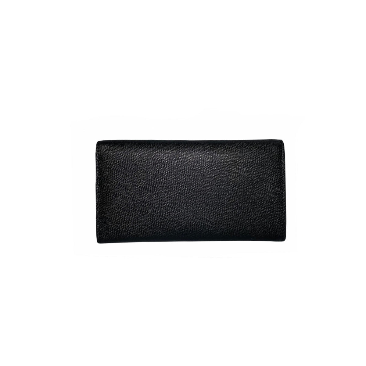 Personalised Purse - Black Saffiano Leather